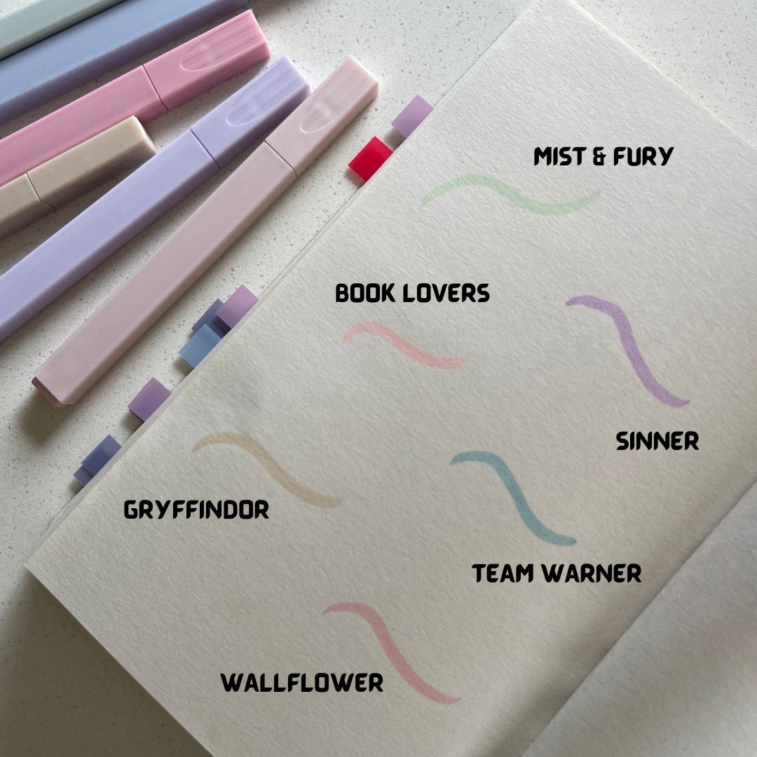 BUILD YOUR OWN Annotation Stationary Kits Annotated Book Kits Cute