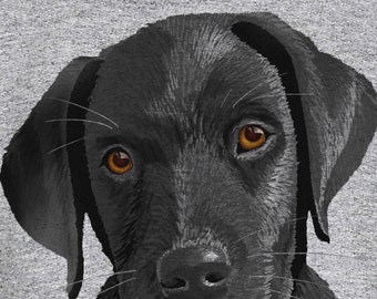 Kundenspezifisches Labrador-Sweatshirt für Labrador-Liebhaber-schwarzer Labrador-Mamma-Hemd Labrador-Liebhaber-Schokoladen Labrador-Personen-Hemd ursprüngliche Hundegeschenk-Kleididee
