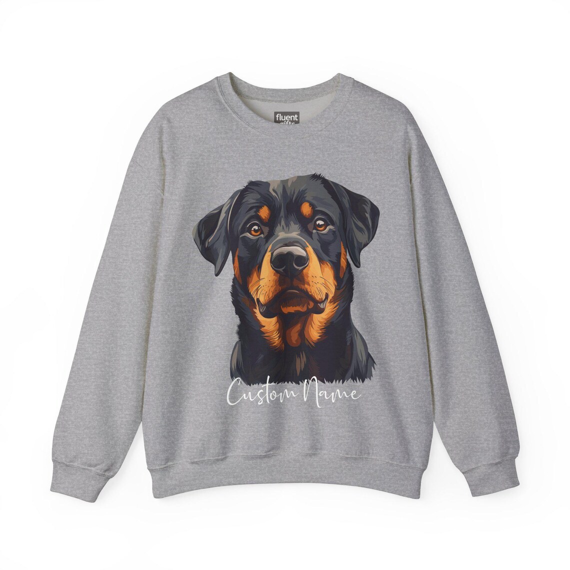 Rottweiler Ropa Rottweiler Sweatshirt Customized for Your Pet Big Dog Shirt Creative ...