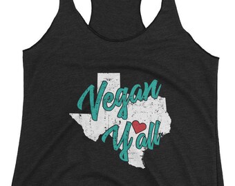 Vegan Y'all Women's Racerback Tank
