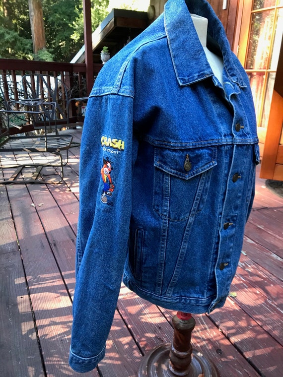 ANCELLM CRASH DENIM JACKET type-2