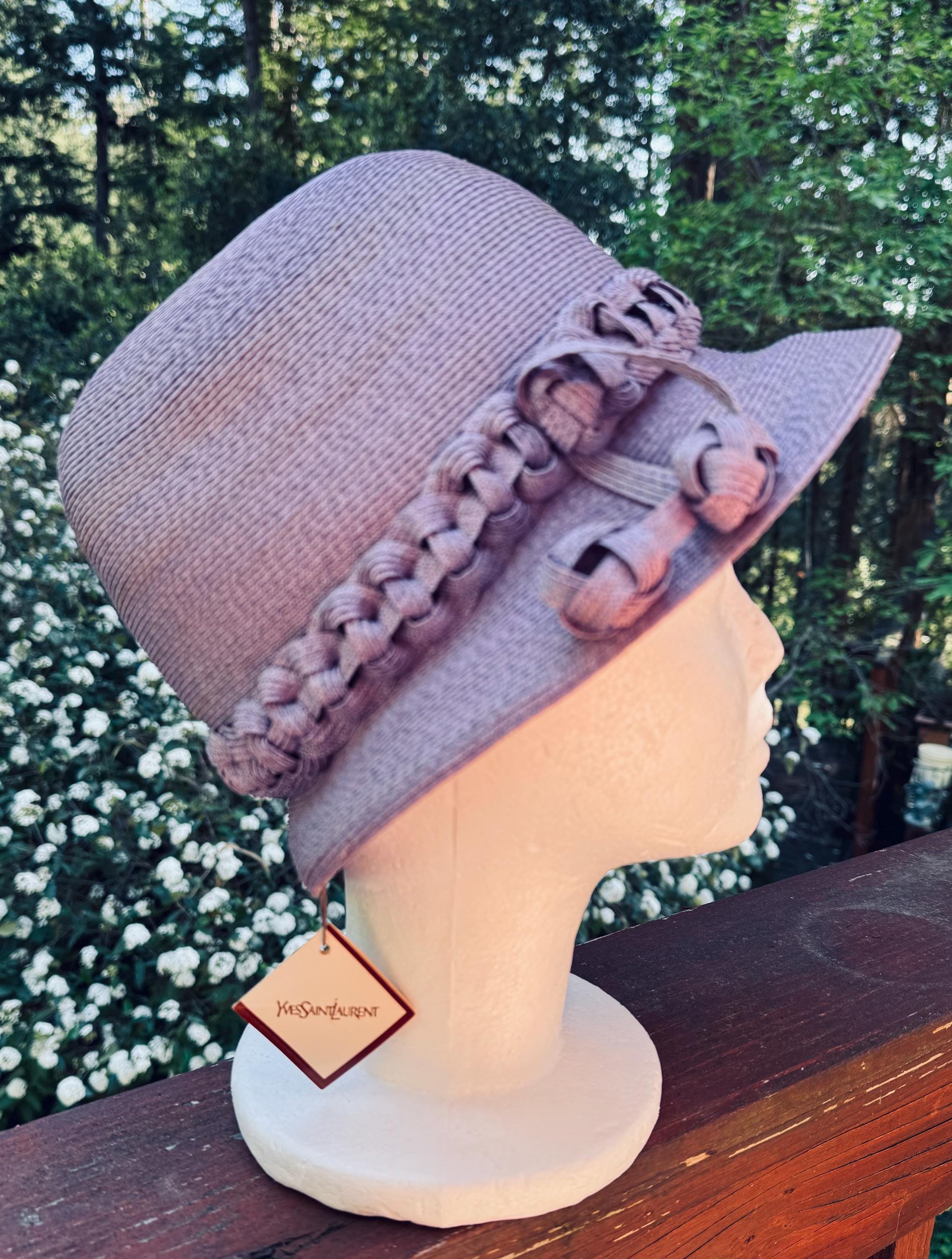 Yves Saint Laurent Hat - Etsy
