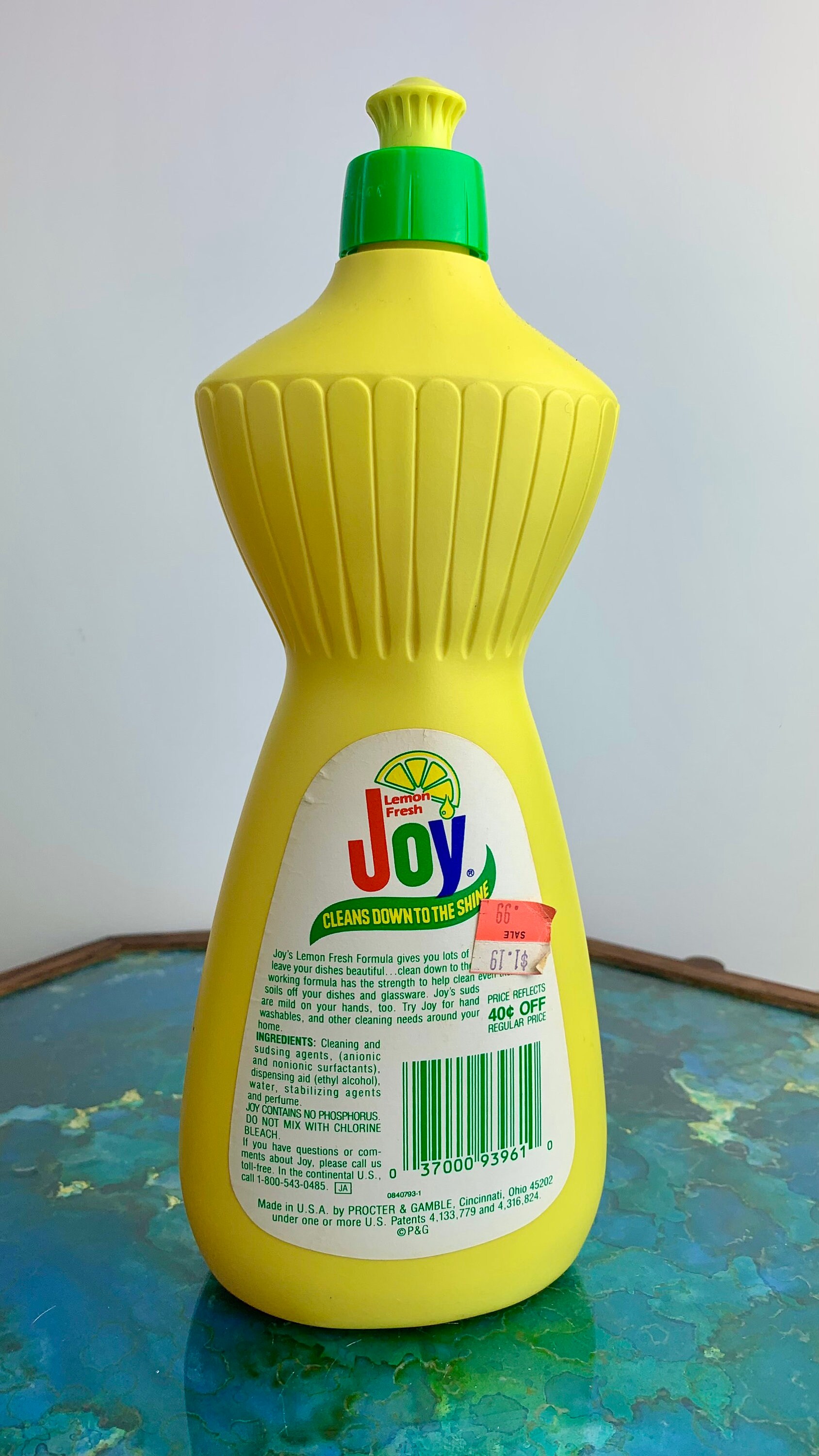 Vintage Joy Dish Soap Dishwashing Liquid 22 Oz Full Bottle Etsy