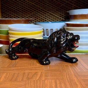 ビンテージNorleans製 Big eye Lion置物 陶器 ライオン ビンテージNorleans製 Big eye Lion置物 陶器 ライオン 【公式通販】