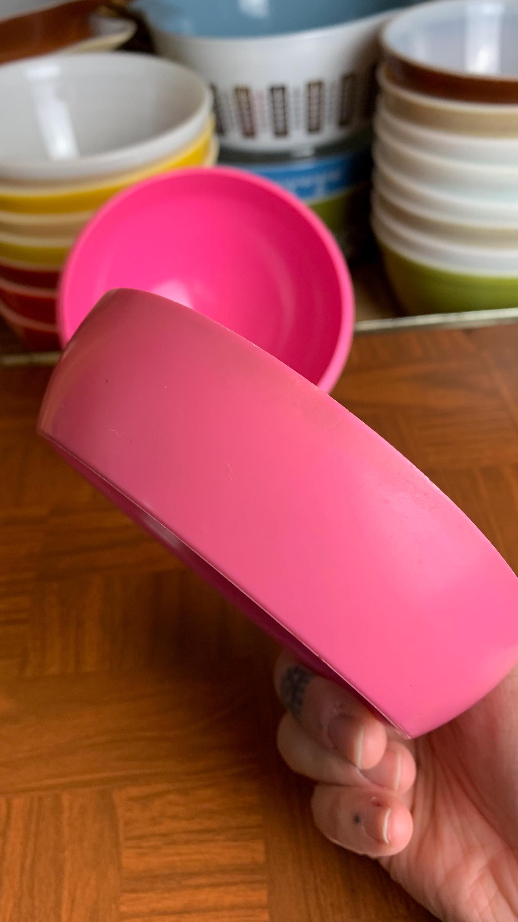Vintage Pink Plastic Atomic Orb Mirror ORB ONLY | Cute MCM Mid