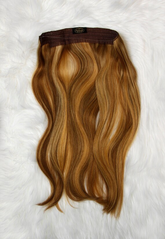 20in Made To Order Halo Human Hair Extension 100 European Etsy