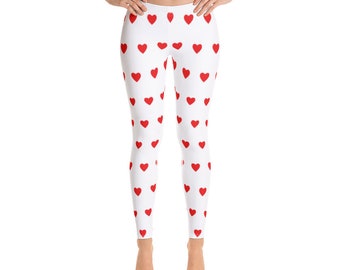 valentines leggings etsy