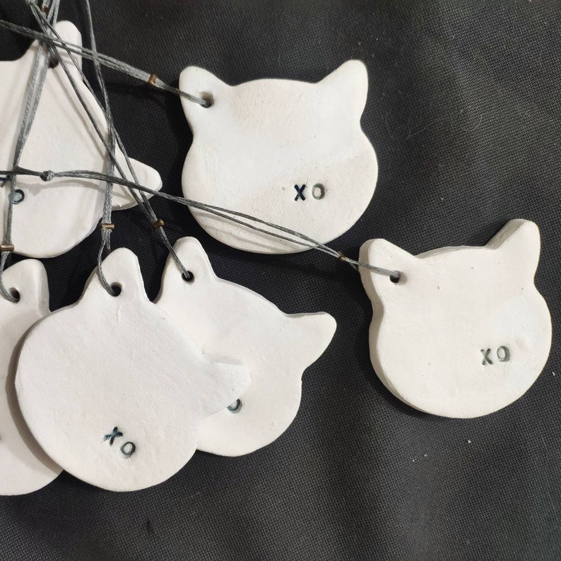 Wall Hanging Ceramic Cat XO Cat XOXO Kissing Cat Ceramic Etsy