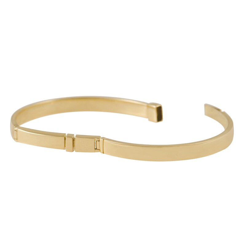 14k Gold Identity Mens Bracelet,personalised Gold ID Bracelet, Identity