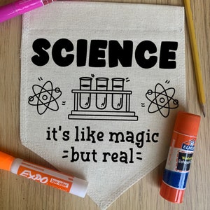 Science is Magic Banner| Science Teacher Decor | Classroom Decor