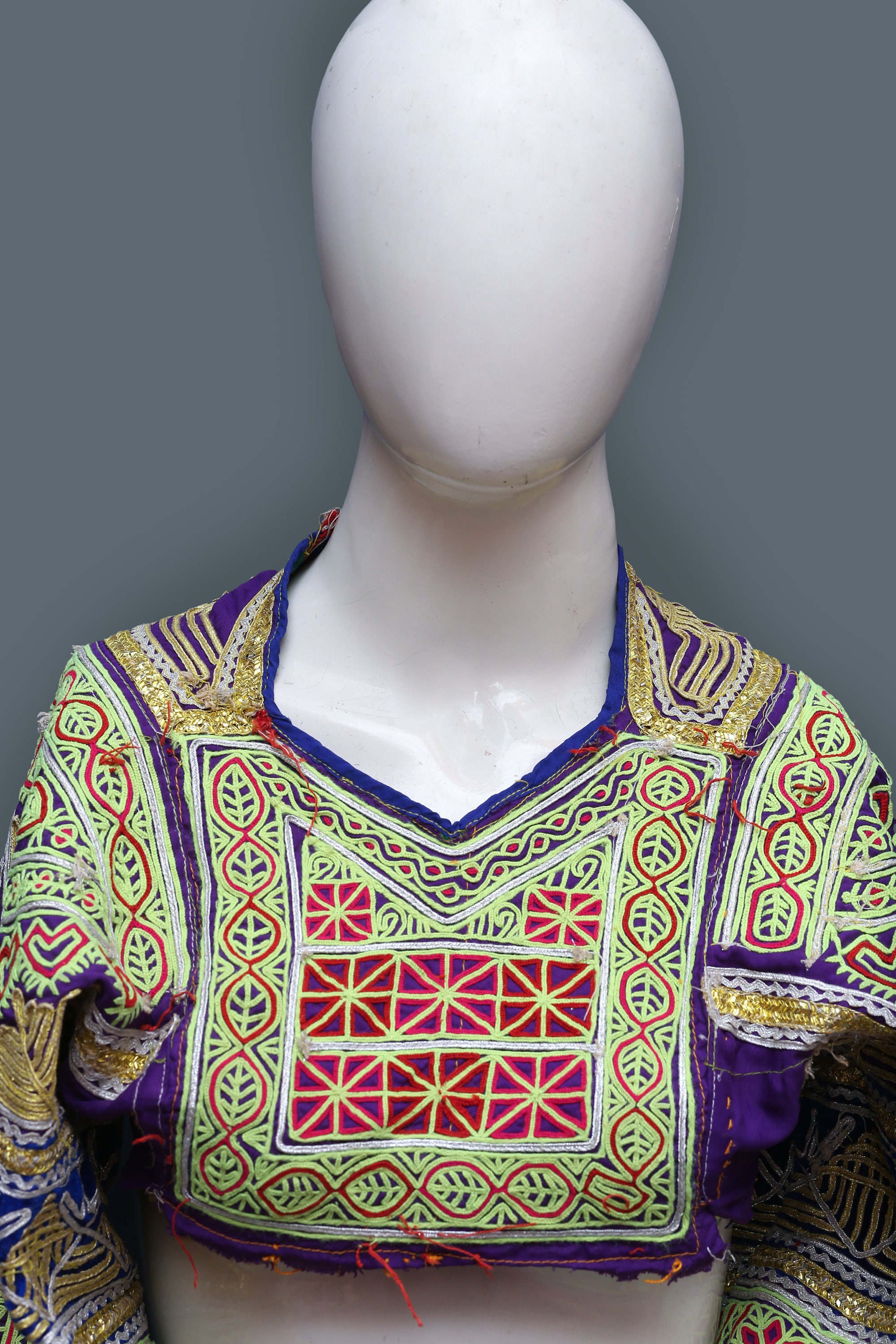 Traditional Bodice Ripper Afghan Vintage Antique Traditional Ethnic Cropped Bodice Tops - Etsy
