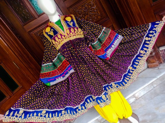 Afghan traditional ethnic kuchi pashtun tribal dre