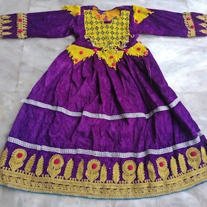 Afghan vintage antique traditional pashtun dress