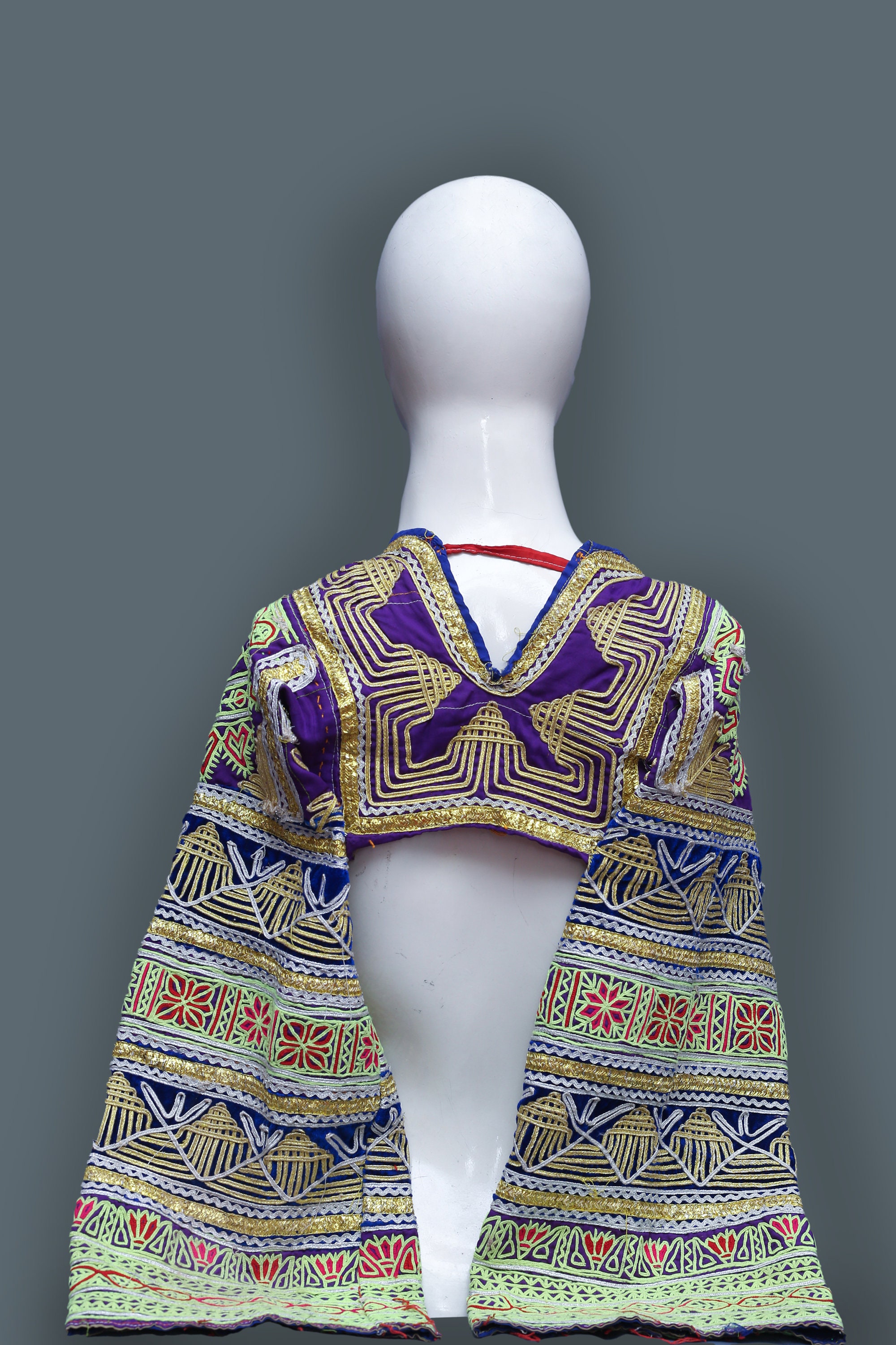 Traditional Bodice Ripper Afghan Vintage Antique Traditional Ethnic Cropped Bodice Tops - Etsy