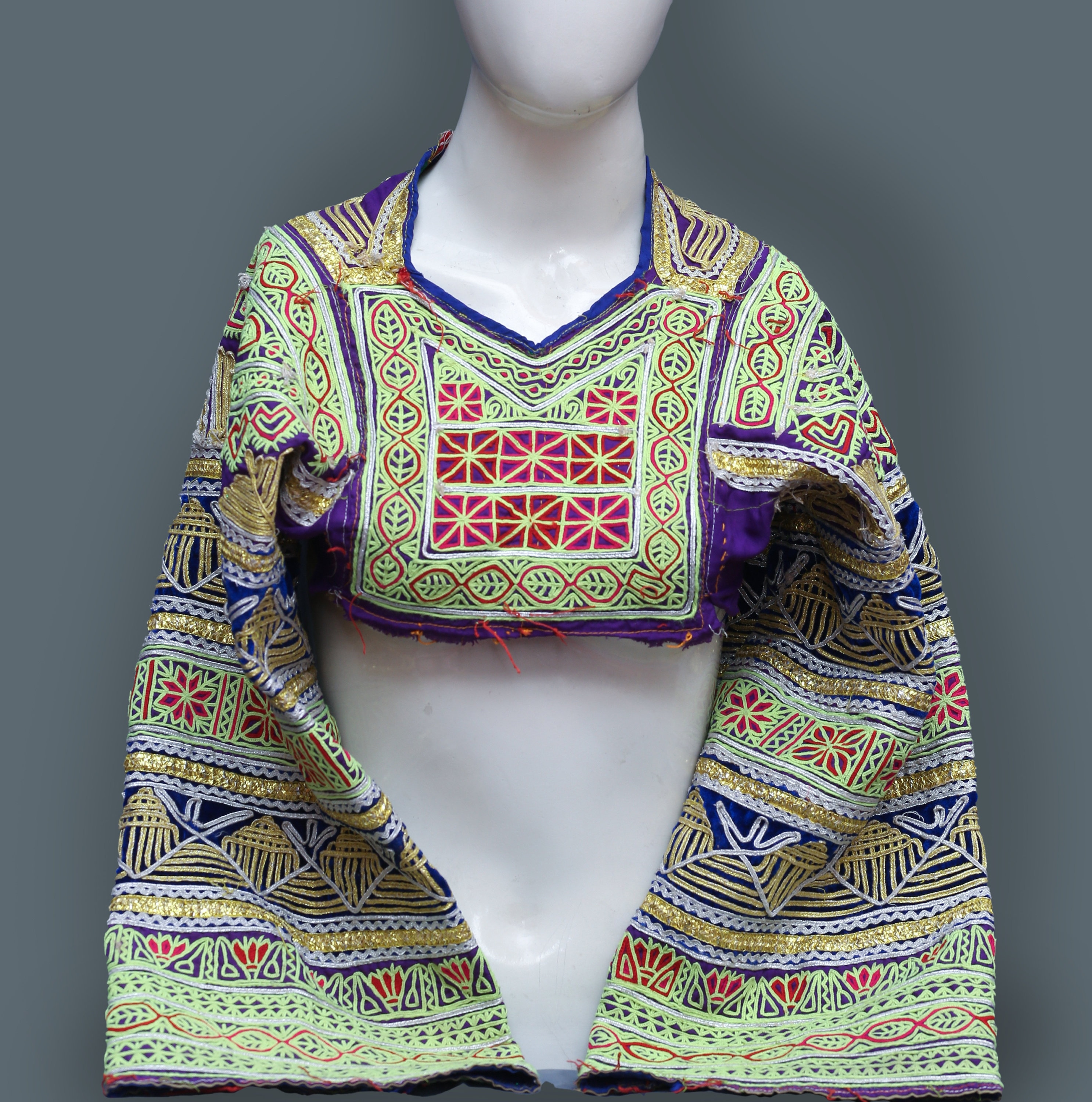Traditional Bodice Ripper Afghan Vintage Antique Traditional Ethnic Cropped Bodice Tops - Etsy