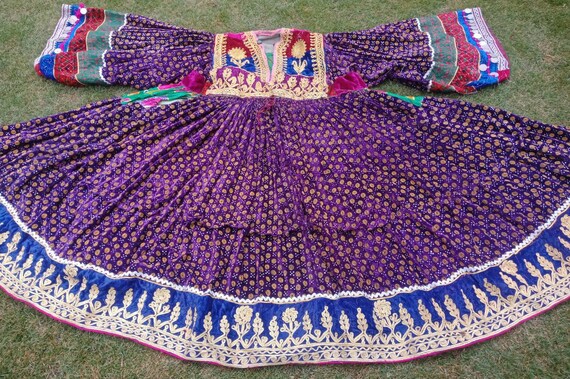 Afghan traditional ethnic kuchi pashtun tribal dre