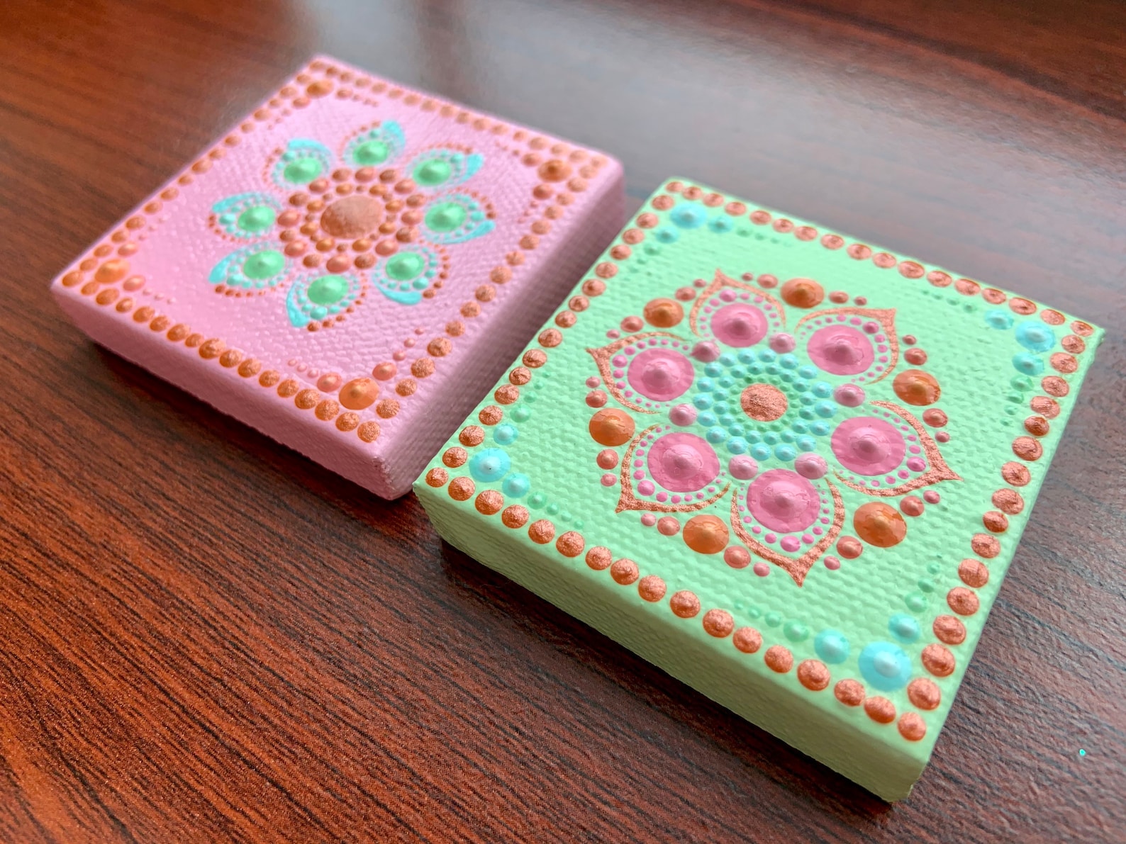 Mini Canvas / Mandalas Etsy
