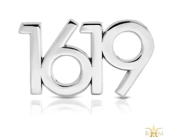 1619 Lapel Pin (Geo) - 400 Years - 1619 Project