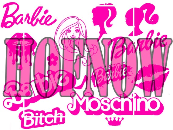 barbie stencil set