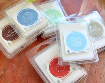 Scented Soy Wax Melts: Natural, Hand Poured, 2.5oz