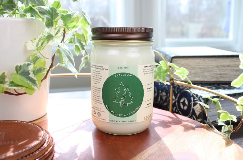 Designs By Harubin Fraser Fir Candle