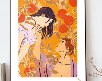 Tenderness (Apples) Illustration Print A3