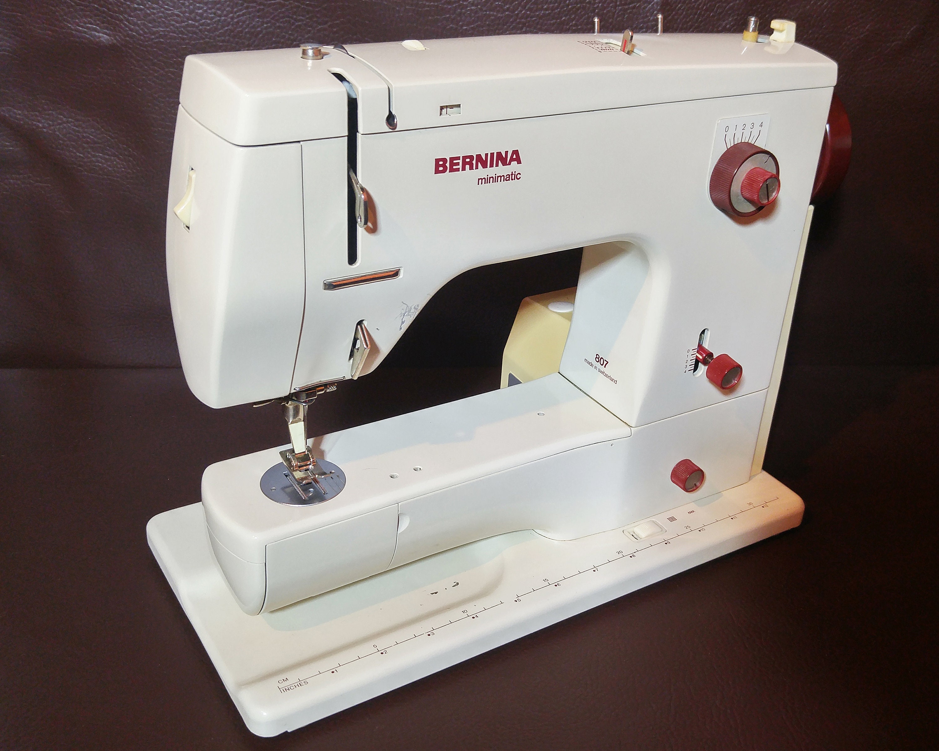 Bernina 807 Minimatic with 15 Presser Feet. Perfect Working Etsy