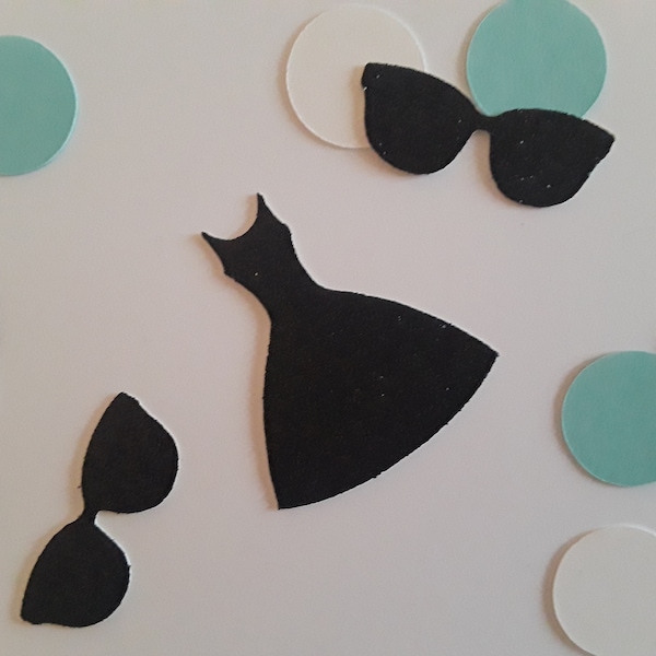 Little Black Dress & Sunglasses Confetti