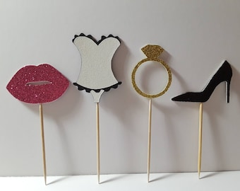 Lips Cupcake Toppers