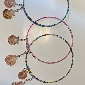 Beaded Shell Chokers