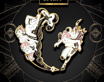 Pea Girls Hard Enamel Pin