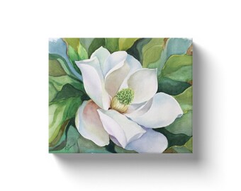 Magnolia Flow Canvas Wraps