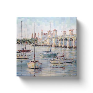 Afternoon On The Matanzas Canvas Wraps