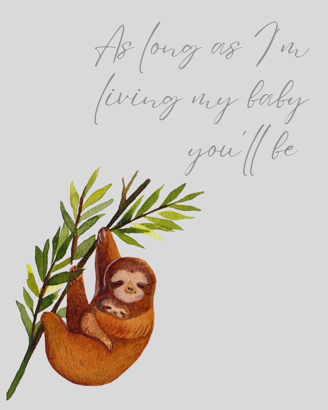 Printable Jungle Nursery Decor Etsy