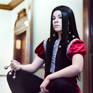 Illumi Zoldyck Needles Prop Weapon Set Hunter X Hunter Cosplay Etsy Anime picture hunter x hunter illumi zoldyck nazumi (artist) single long hair black hair simple background white background lying black eyes hand on chest boy plant (plants) tree (trees) food vest berry (berries) 1250x1150 316735 en. etsy