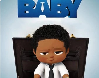 Download Black boss baby | Etsy