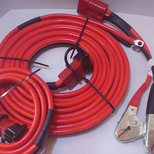 Winch Wiring Kit 2 Ga 32-Ft Hi-amp UNIVERSAL  QuickConnect-Wiring-Kit-Trailer-Mounted-Winch wiring  - Superwinch, Ramsey, Warn, Dump Trailer