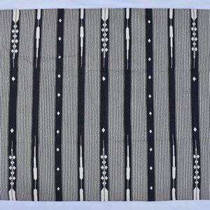 Multiple Sizes Black and White Stripes Handmade Modern Design Kilim Rug - Beautiful Flat weave Black Kilim