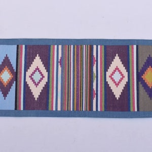 2x6 Cotton Hand Woven Rug Dhurrie - Beautiful Rug Runner Multiple Colour Flat weave
