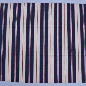 Square Sizes Blue,Red & White Cotton Handmade Modern Stripes Rug- Flat weave and Hand woven Kilim Rug