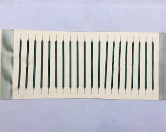Multiple Sizes White And Green Striped Rug Runner- Hand woven Runner