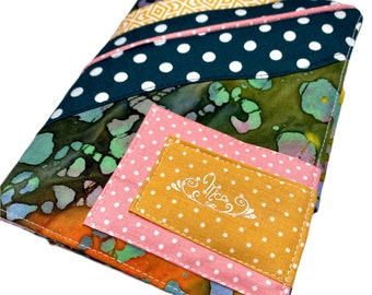 Portefeuille batik multicolore