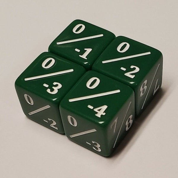 Wall of Roots Dice for Magic: The Gathering / Great for Yawgmoth Decks & Other Agatha's Soul Cauldron Decks