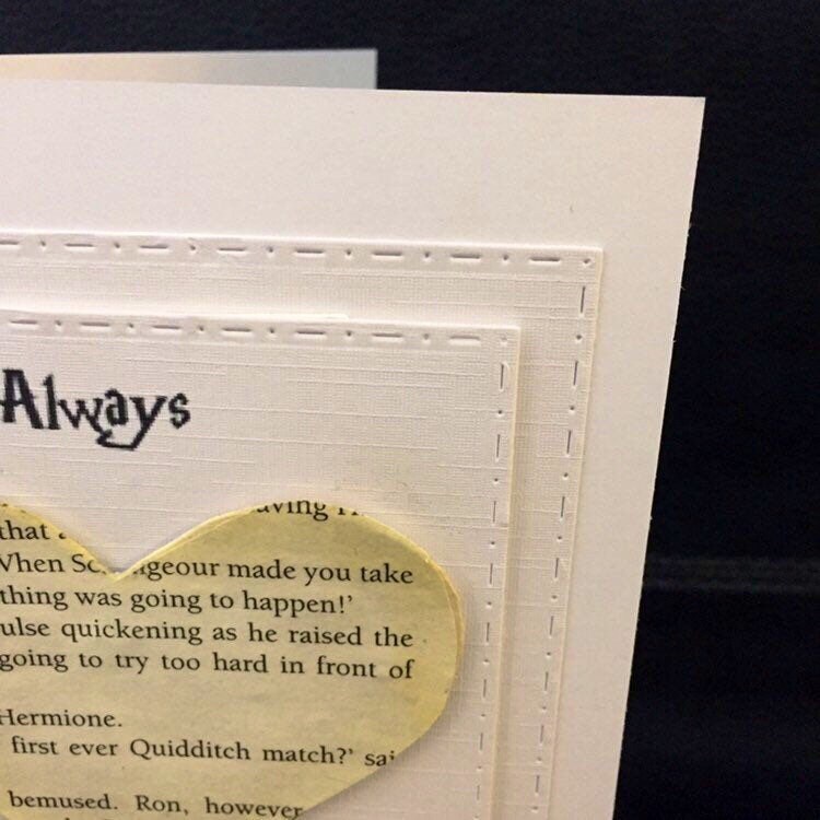 Personalised Harry Potter Wedding Card Always Anniversary | Etsy