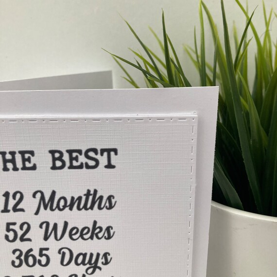 Best One Year 12 Months 365 Days 8760 Hours Etsy