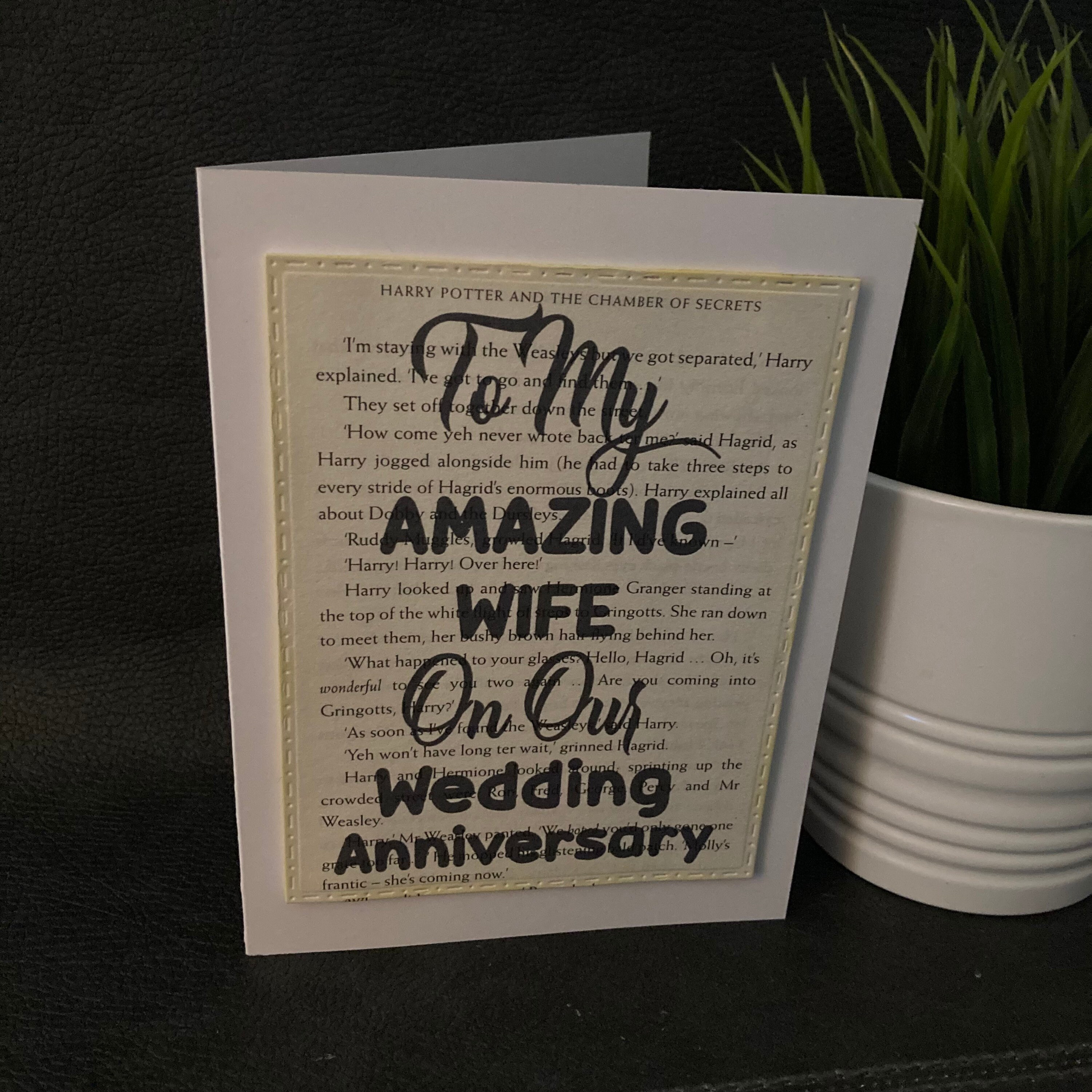 Always Harry Potter Wedding Anniversary Card Handmade 1 | Etsy
