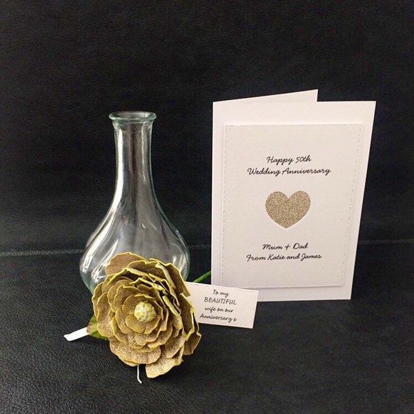 Flower Arrangements for 50th Wedding Anniversary Etsy