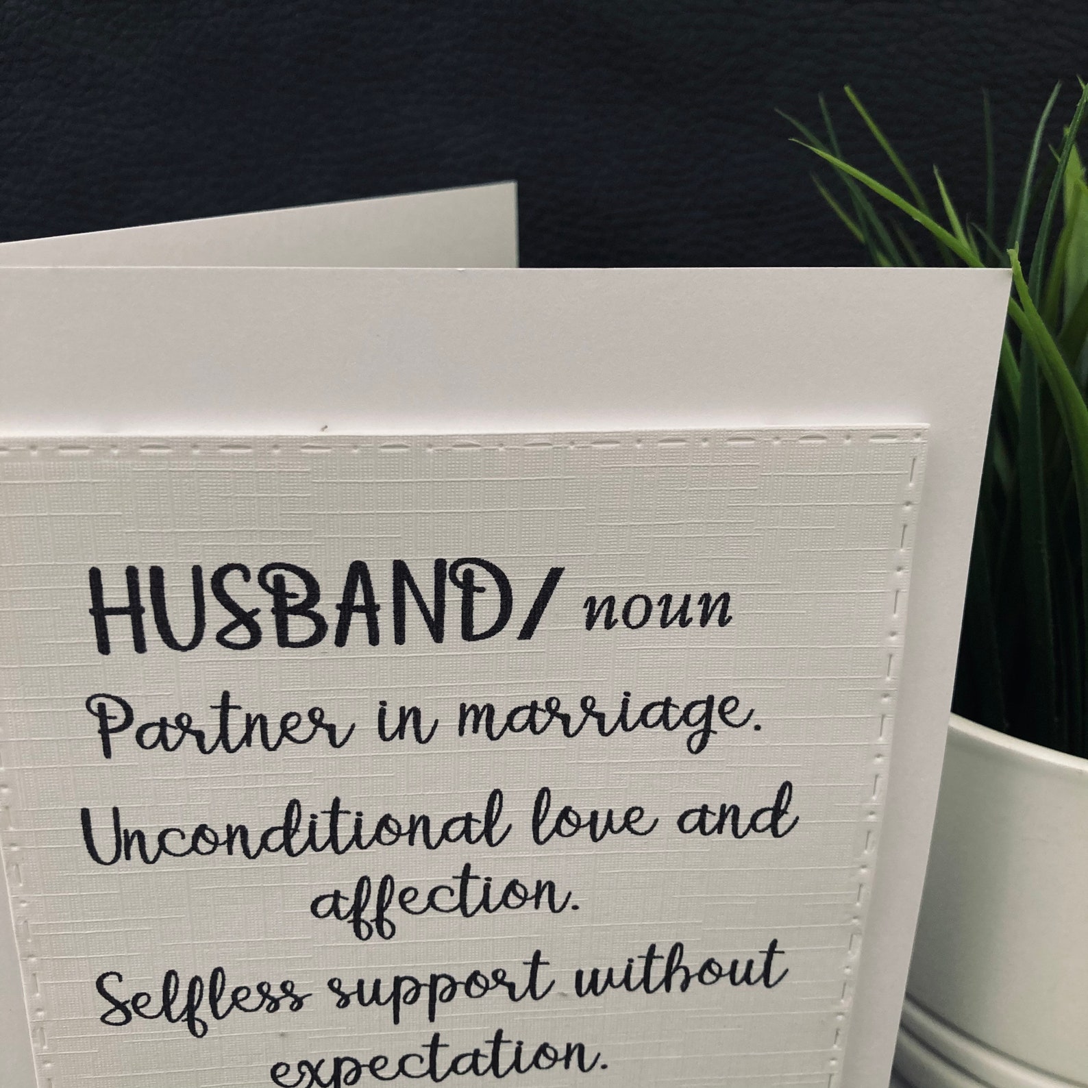 Husband Anniversary Card Husband Wife Definition First Etsy Norway