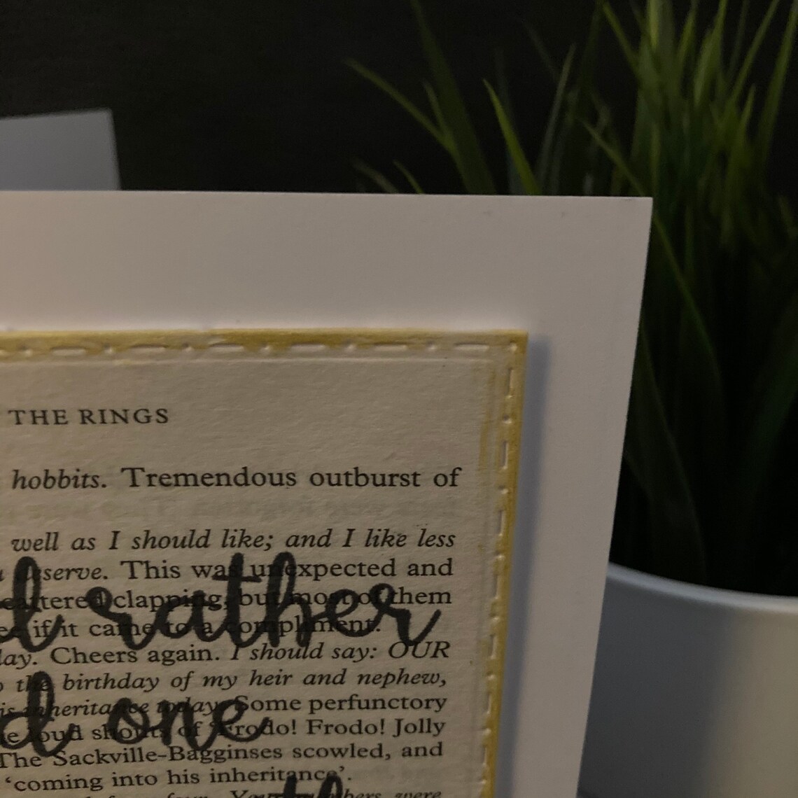 Herr der Ringe Liebe 1. Hochzeit JahrestagsKarte Buch Etsy
