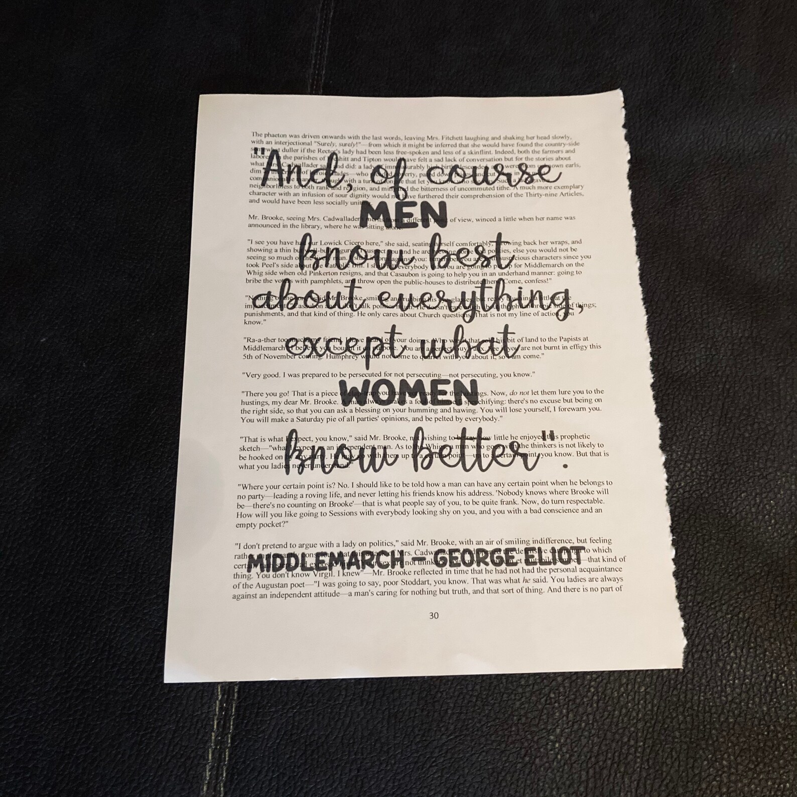 Eliot Middlemarch Inspirerende Boek Pagina Citaat